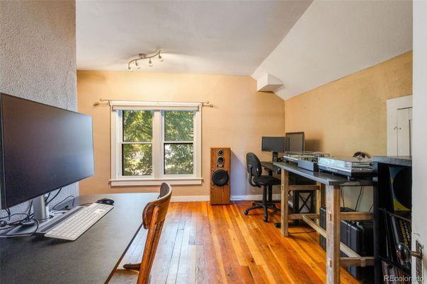 Home Office, Interior, Wood Texture Flooring