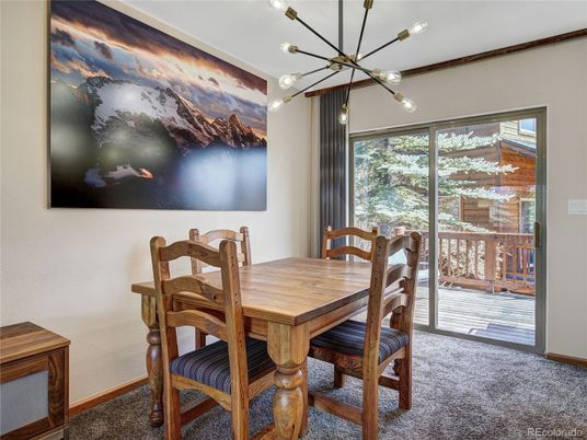 Dining room, Interior, Pendant Lights