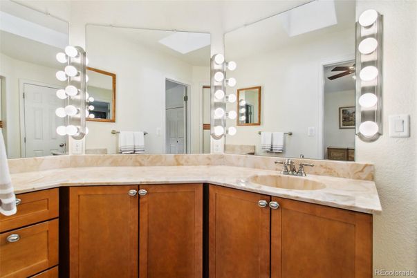Bathroom, Dual Sink Vanities, Interior, Pendant Lights