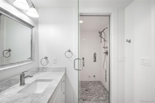 Bathroom, Glass Shower, Interior