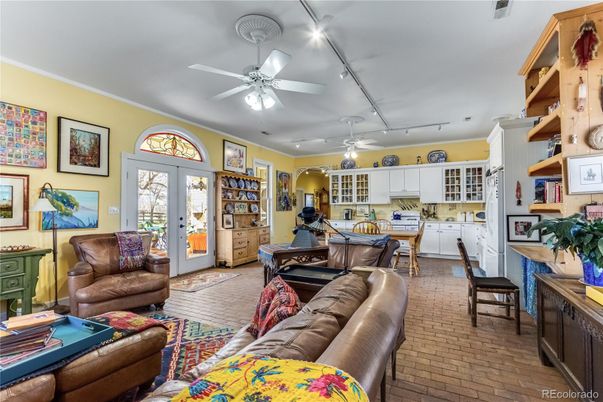 Dining room, Interior, Kitchen, Living room