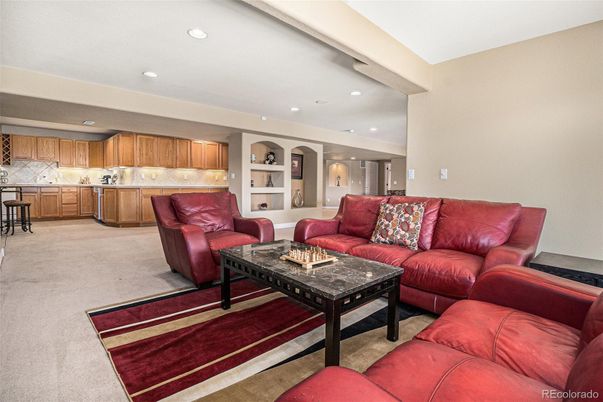 Interior, Kitchen, Living room, Recessed Lighting