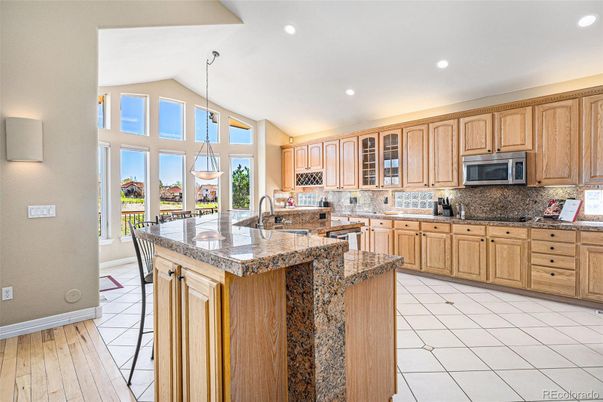 Interior, Kitchen, Pendant Lights, Recessed Lighting