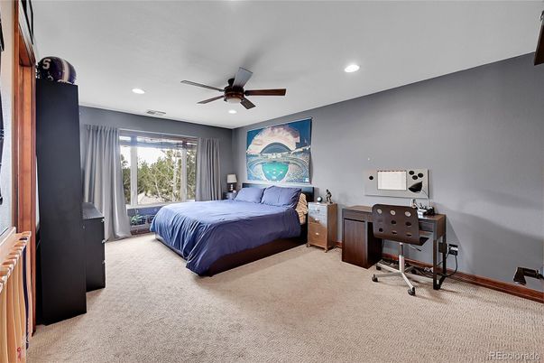 Bedroom, Home Office, Interior, Recessed Lighting
