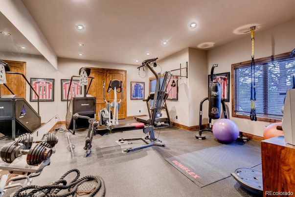 Fitness Equipment, Interior, Recessed Lighting