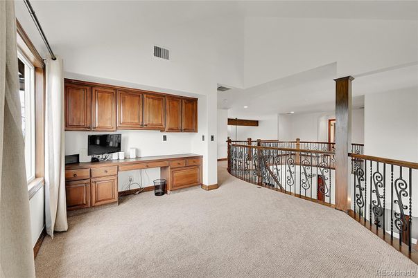 Home Office, Interior, Recessed Lighting