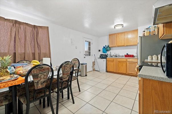 Dining room, Interior, Kitchen