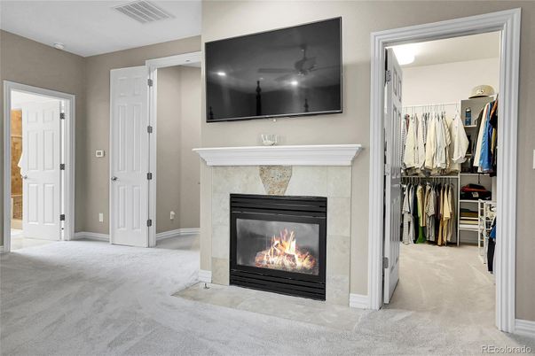 Fireplace, Interior, Recessed Lighting