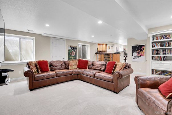 Interior, Kitchen, Living room, Recessed Lighting