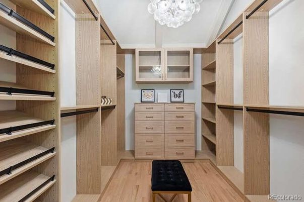 Interior, Walk-in Closets, Wood Texture Flooring