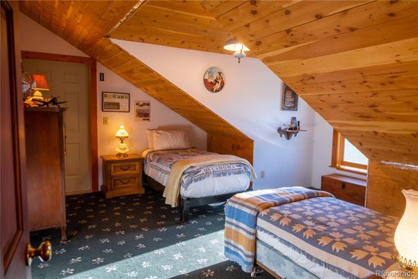Bedroom, Interior, Wooden Ceilings