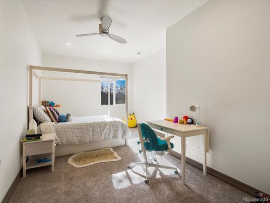 Bedroom, Home Office, Interior, Recessed Lighting