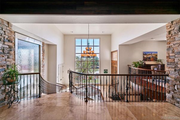Interior, Pendant Lights, Stone Walls