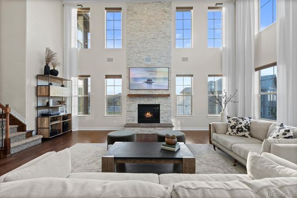 Fireplace, Interior, Living room, Wood Texture Flooring