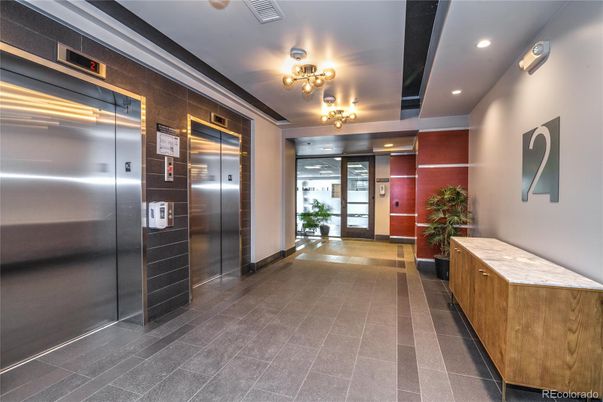 Elevator, Interior, Recessed Lighting