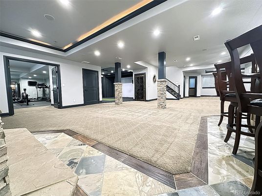 Fitness Equipment, Interior, Marble, Recessed Lighting