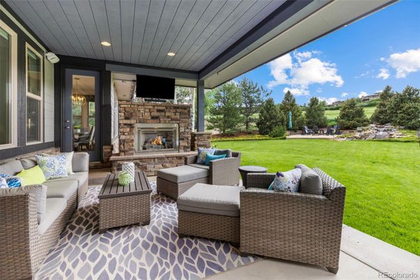 Backyard, Exterior, Fireplace
