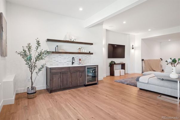Interior, Recessed Lighting, Wood Texture Flooring
