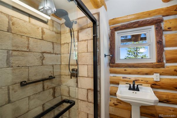 Bathroom, Glass Shower, Interior