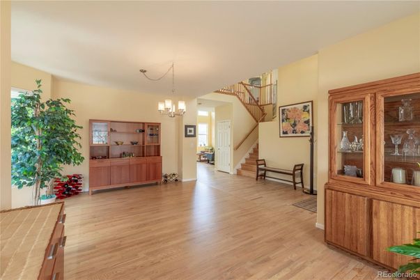 Chandelier, Interior, Wood Texture Flooring