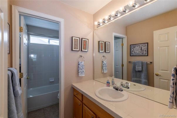 Bathroom, Dual Sink Vanities, Glass Shower, Interior, Tile Countertops