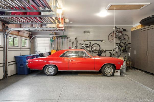 Garage, Interior, Recessed Lighting