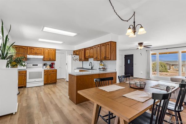 Dining room, Interior, Kitchen, Wood Texture Flooring