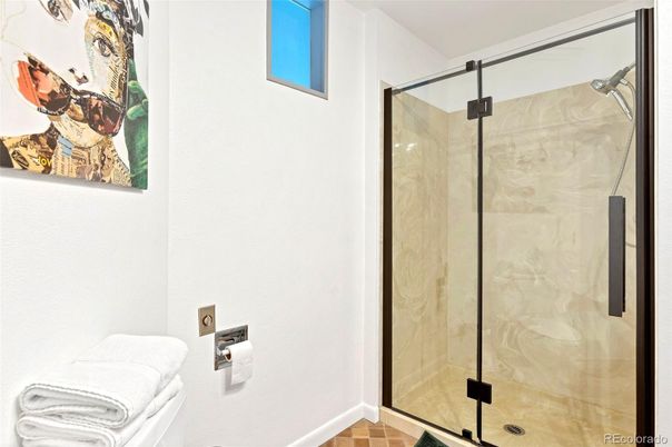 Bathroom, Glass Shower, Interior