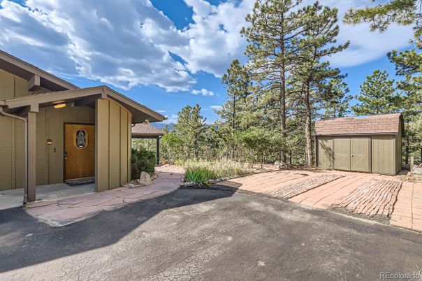 Backyard, Detached Garage, Exterior