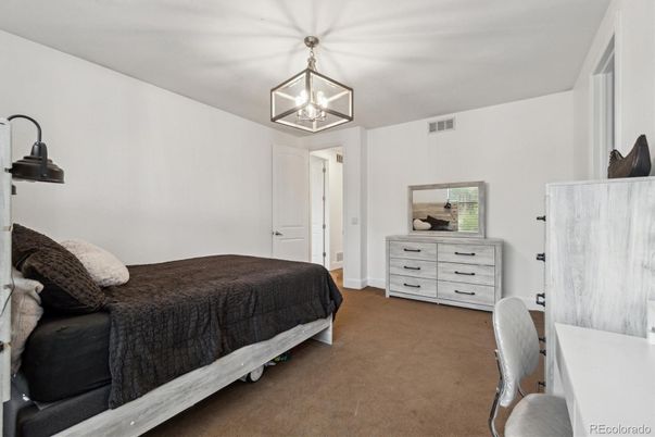 Bedroom, Interior, Pendant Lights