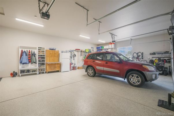 Garage, Interior, Recessed Lighting