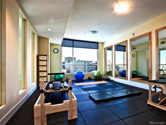Fitness Equipment, Interior, Recessed Lighting