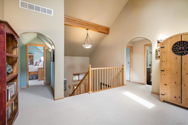 Interior, Pendant Lights, Wooden Beams