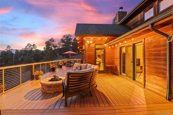 Exterior, Wood Texture Flooring