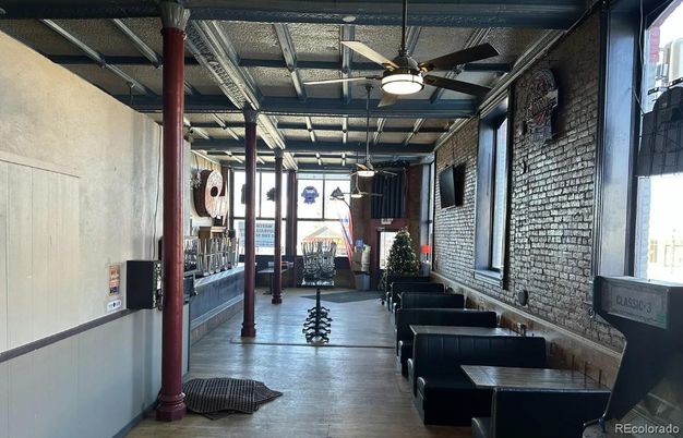 Interior, Stone Walls, Wood Texture Flooring