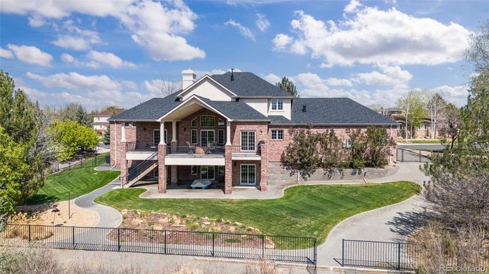 Backyard, Exterior, Facade, Brick Facade, French Provincial