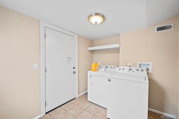 Interior, Washer