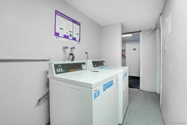 Interior, Washer
