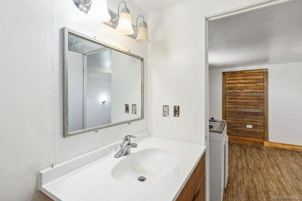 Bathroom, Interior, Wood Texture Flooring, Wooden Walls