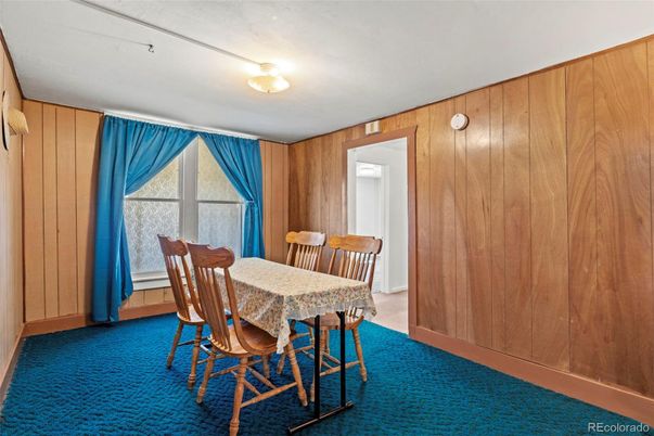 Dining room, Interior, Wooden Walls