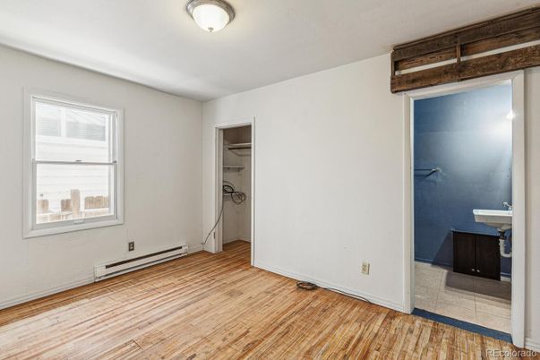 Bathroom, Empty room, Interior, Wood Texture Flooring