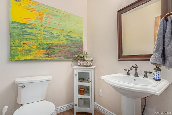 Bathroom, Interior, Wood Texture Flooring