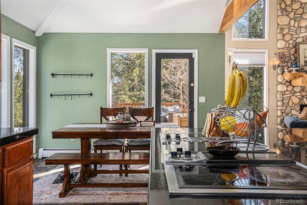 Dining room, Interior, Stone Walls