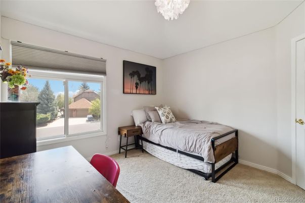 Bedroom, Chandelier, Interior