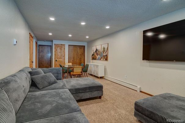 Dining room, Interior, Living room, Recessed Lighting