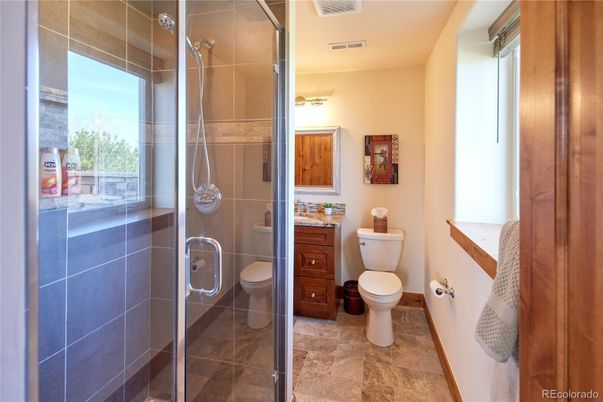 Bathroom, Glass Shower, Interior