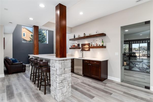 Interior, Recessed Lighting, Wood Texture Flooring