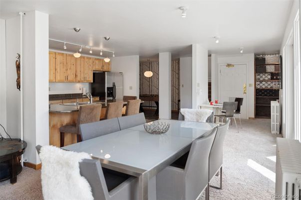 Dining room, Interior, Kitchen, Pendant Lights