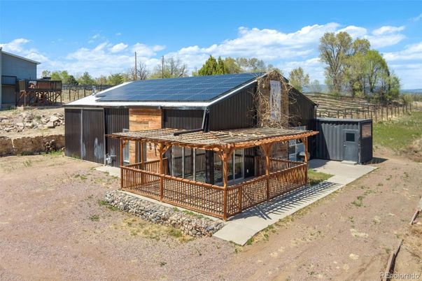 Backyard, Exterior, Solar Panels