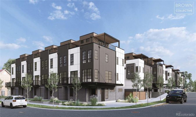 Exterior, Facade, Modern